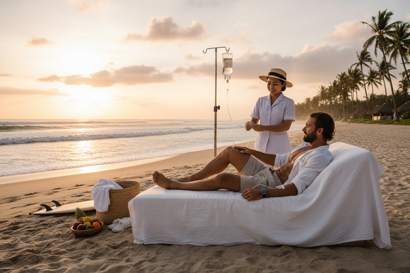 IV Drip for Surfers in Bali: Recover Faster, Surf Better